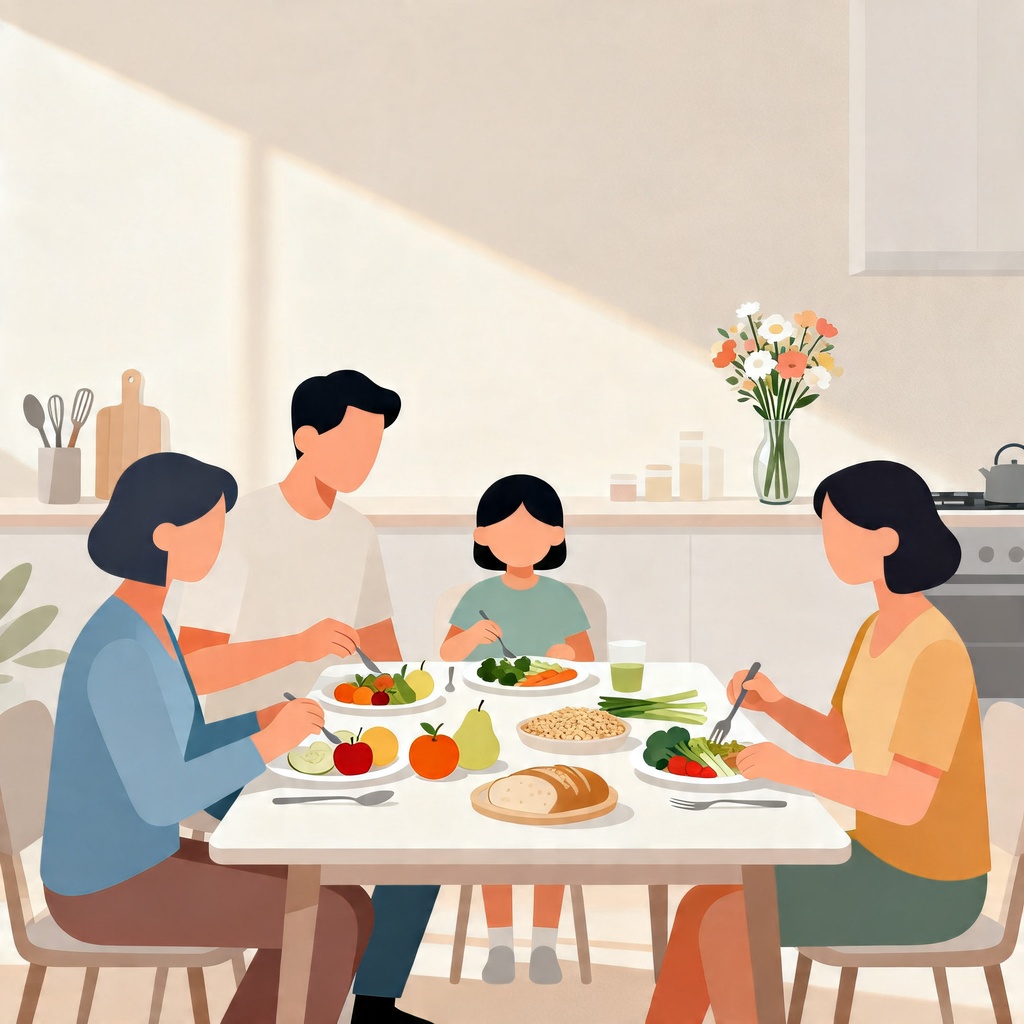 Jak wprowadzić zdrowe nawyki żywieniowe w rodzinie